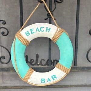 Nautical Beach Bar Wall Decor